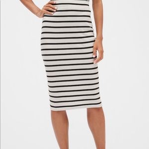 New Striped Midi Skirt by NY & Co